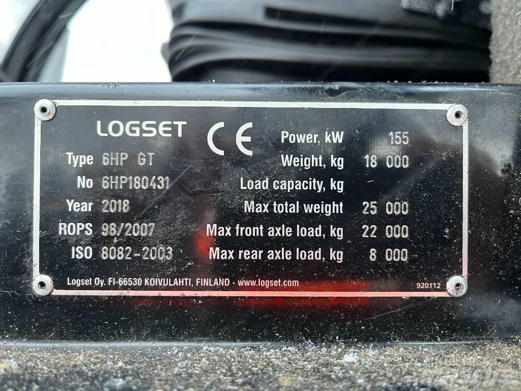 Logset 6HP GT Abbattitrici, Disboscatrici