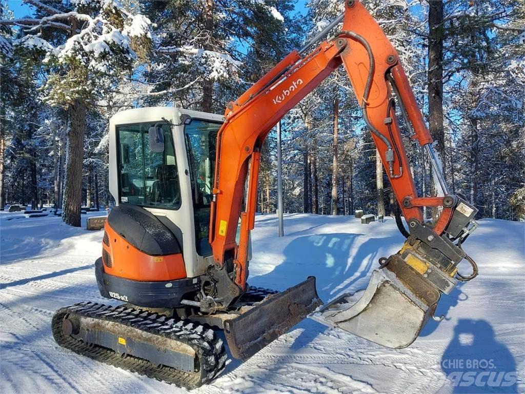 Kubota U25-3 Miniescavatori