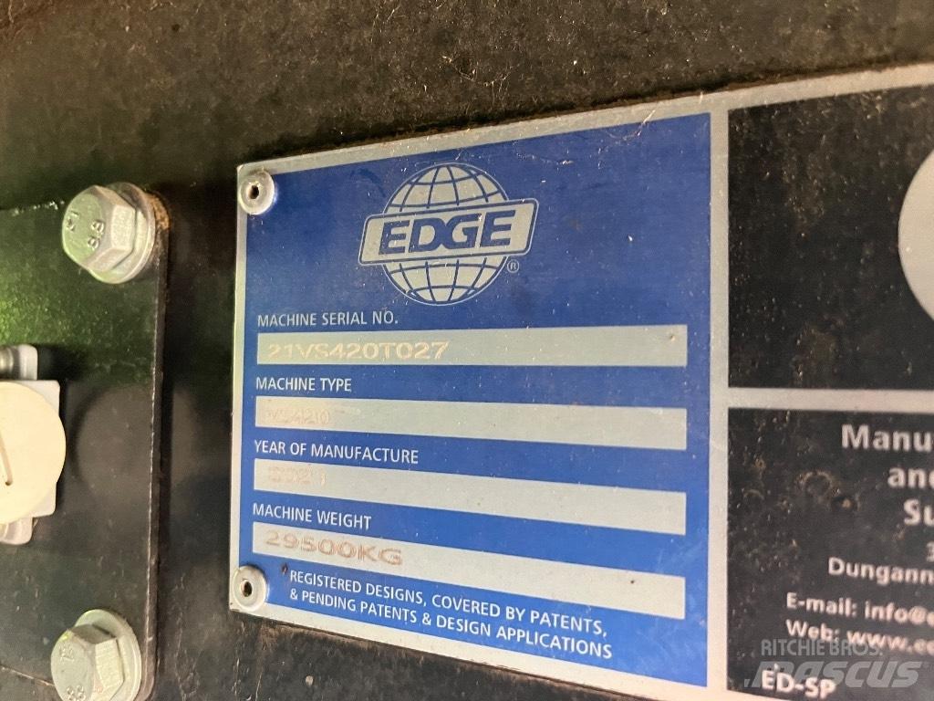 Edge Vs420 Pezzi di ricambio per lo smaltimento rifiuti/riciclaggio