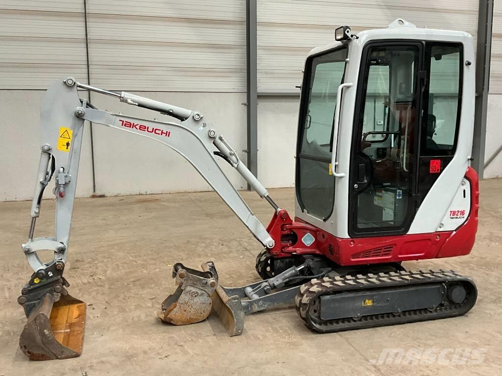 Takeuchi TB 216 Miniescavatori