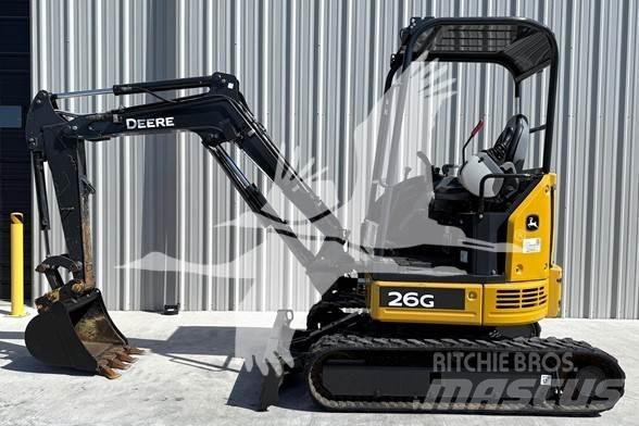 John Deere 26G Miniescavatori
