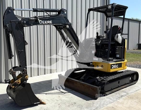 John Deere 26G Miniescavatori