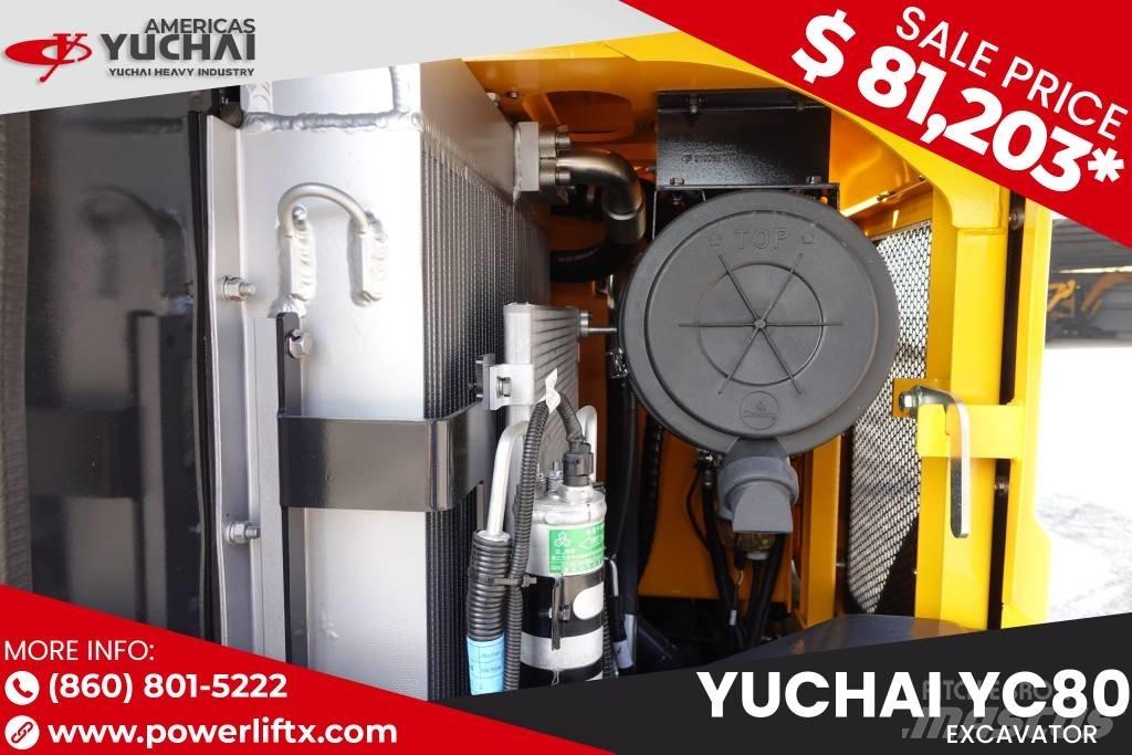 Yuchai YC80 Escavatori cingolati