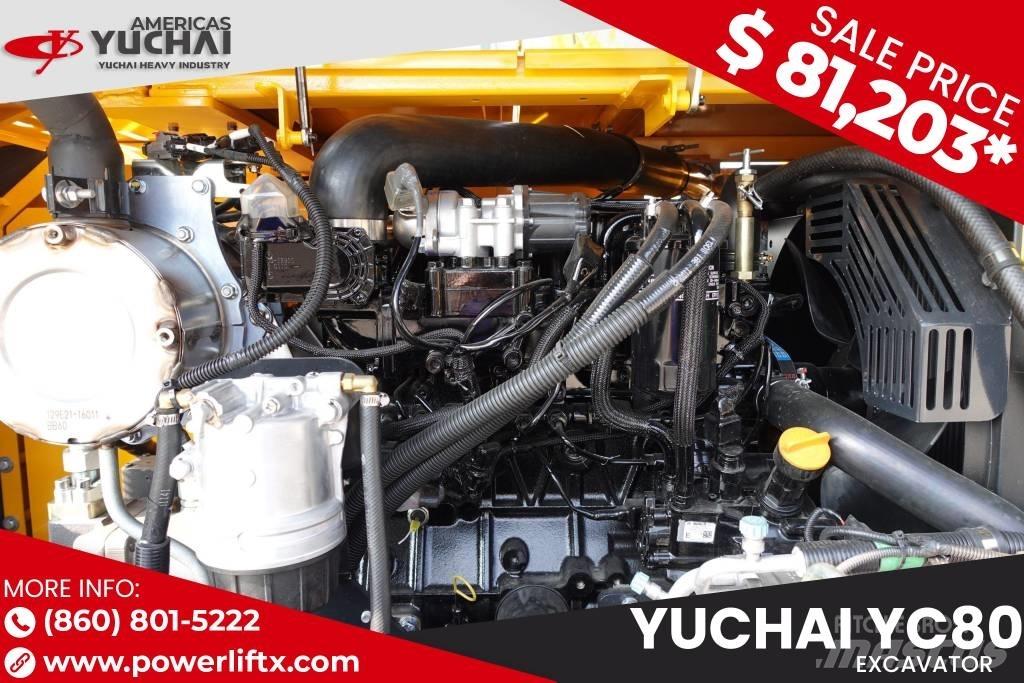 Yuchai YC80 Escavatori cingolati