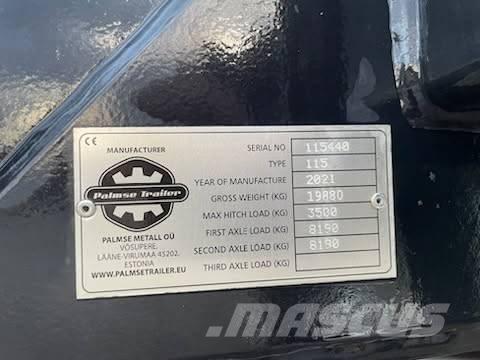 Palmse Trailer 115 Semirimorchi smontabili