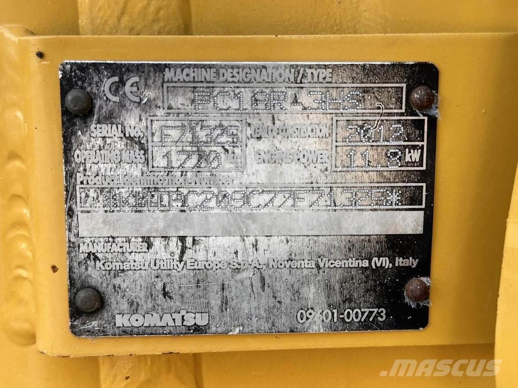 Komatsu PC16R-3HS Miniescavatori