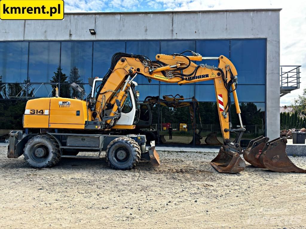 Liebherr A 314 Escavatori gommati