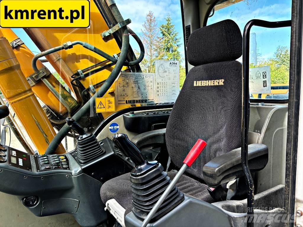 Liebherr A 314 Escavatori gommati