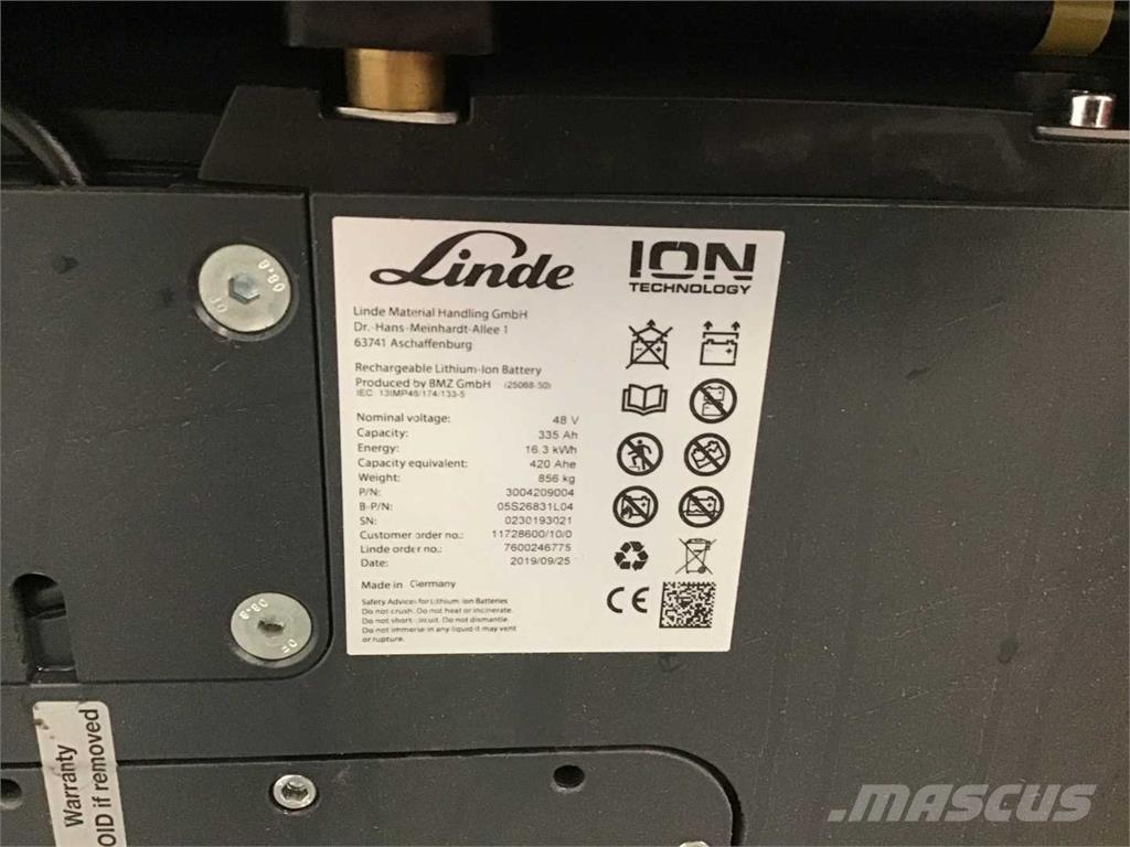 Linde E16 ION Carrelli elevatori elettrici
