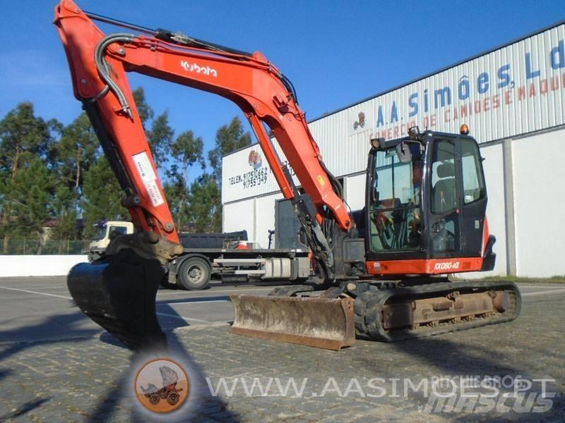 Kubota KX 080-4 Escavatori medi 7t - 12t