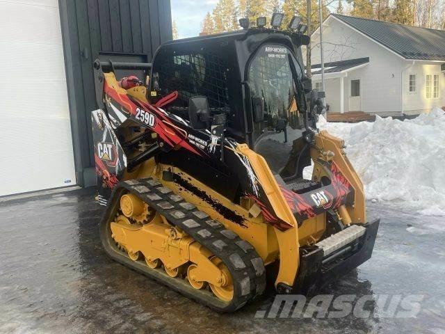 CAT 259D Mini Pale Gommate