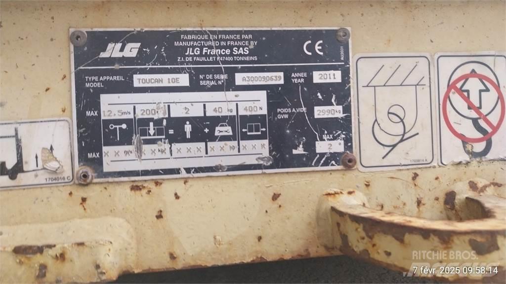 JLG T10E Piattaforme cingolate, Piattaforme a ragno e Montacarichi