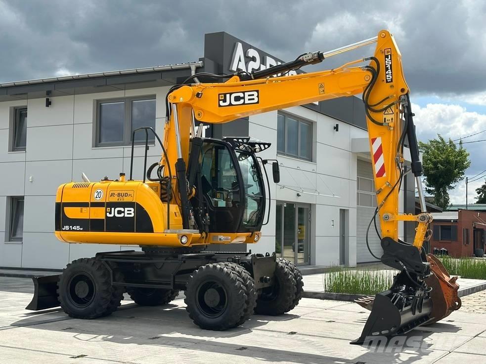 JCB JS 145 W Escavatori gommati