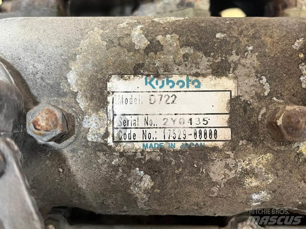 Kubota D722 ENGINE Motori