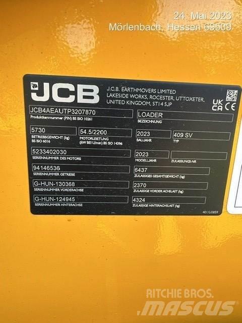JCB 409 Pale gommate