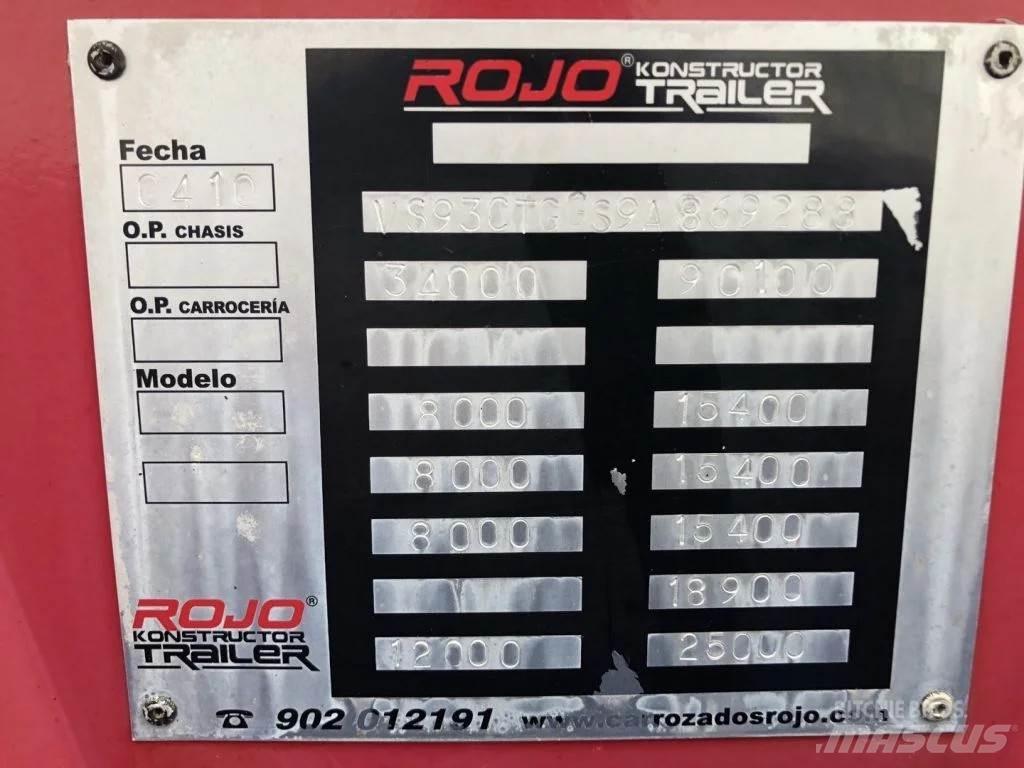  ROJO 1+ 3 LOWLOADER Semirimorchi Ribassati