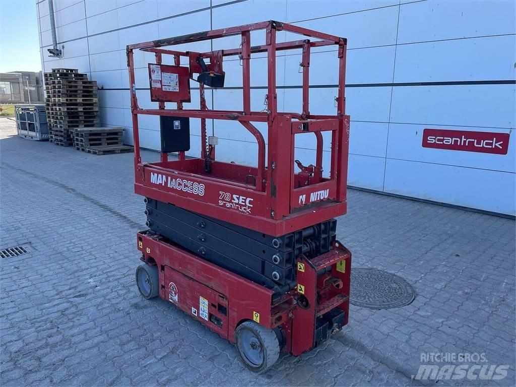Manitou 78SEC Piattaforme a pantografo