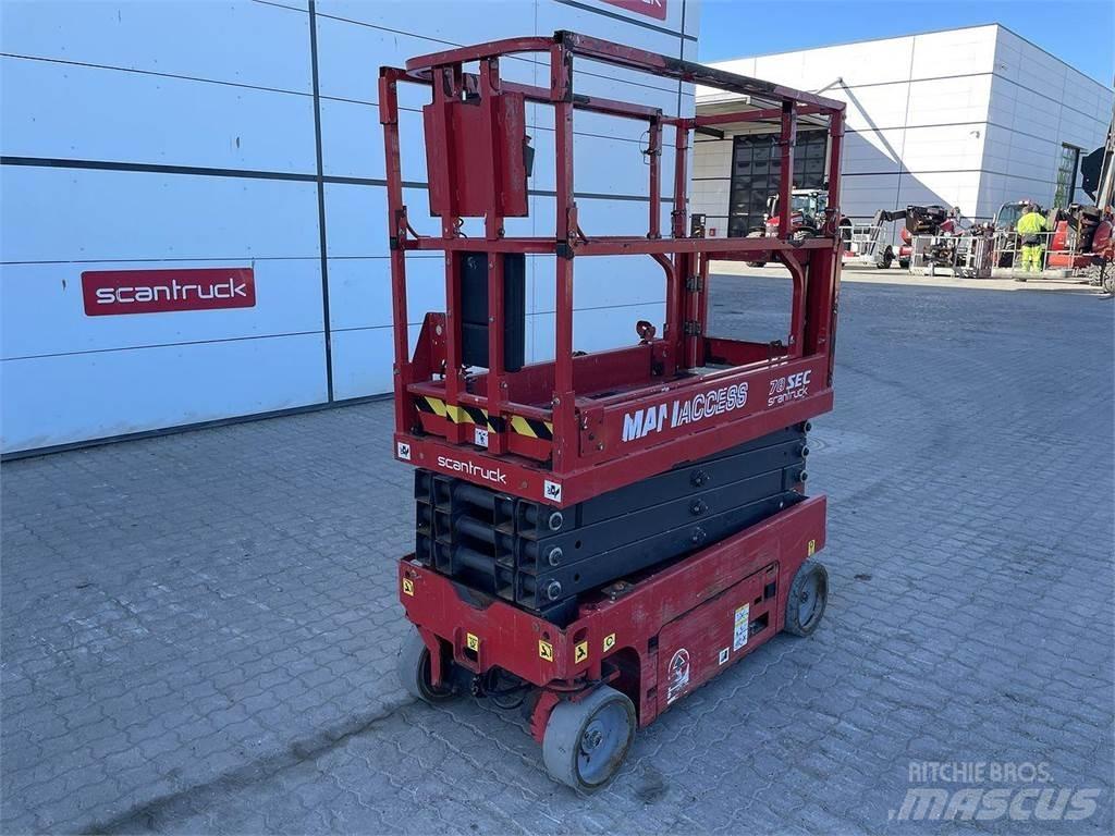 Manitou 78SEC Piattaforme a pantografo
