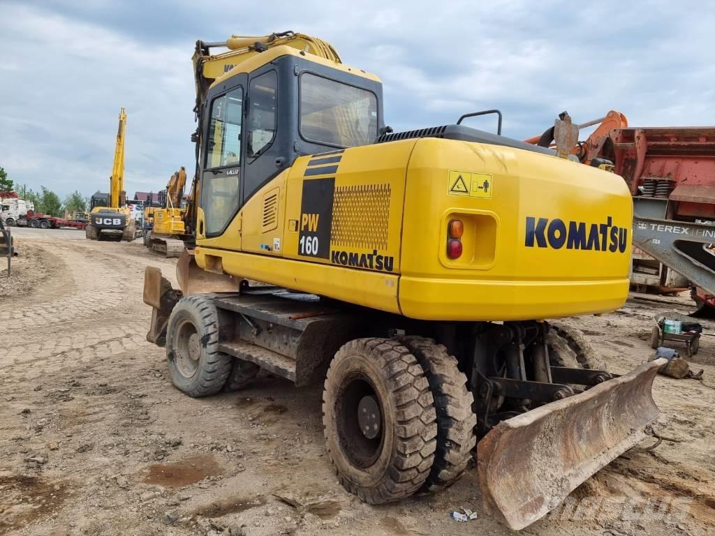 Komatsu PW 160-7 Escavatori gommati