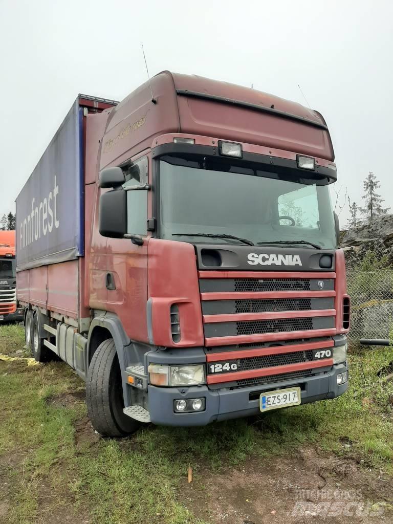 Scania R 124 Motrici centinate