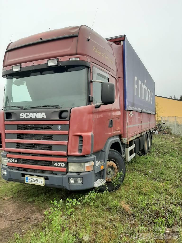 Scania R 124 Motrici centinate