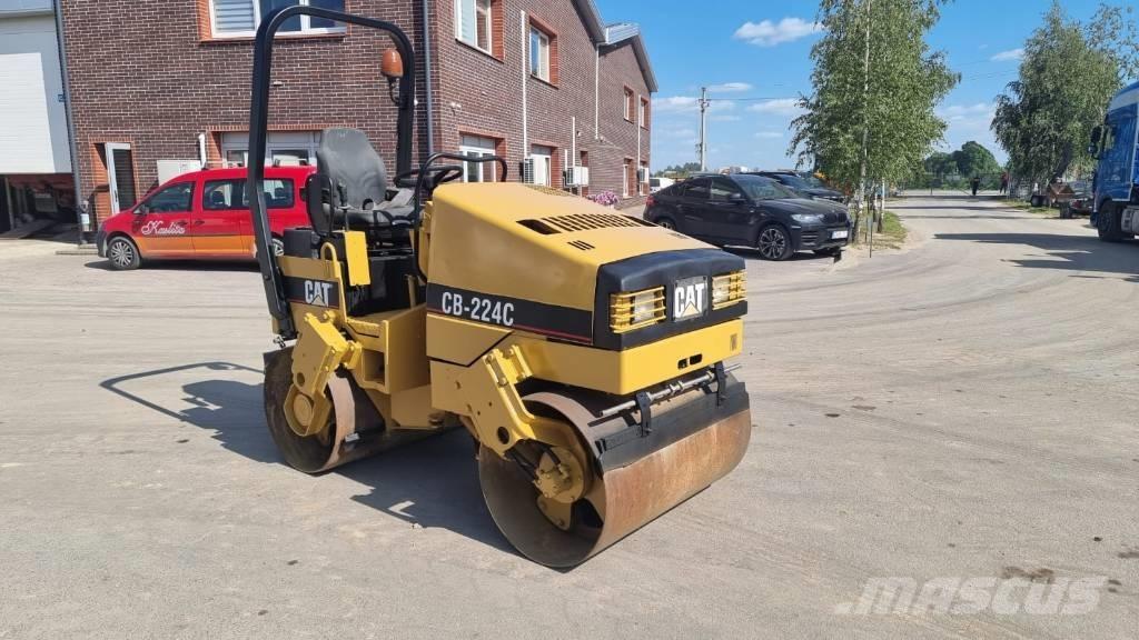 CAT CB 224 C Rulli a doppio tamburo