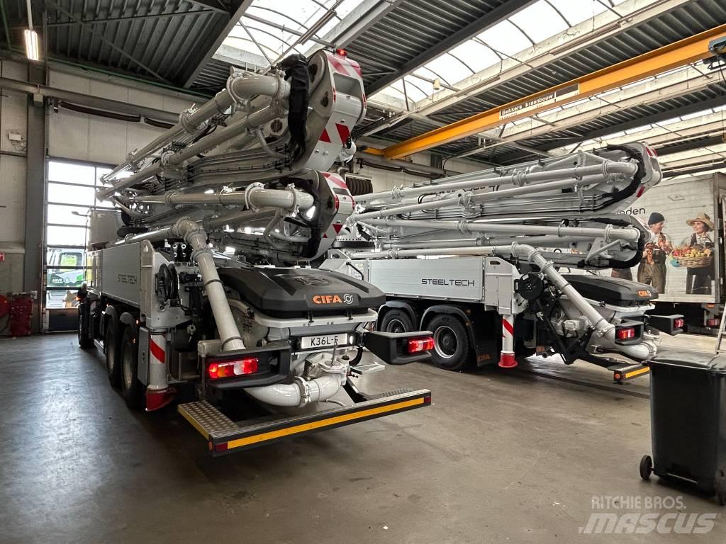 Cifa K36L-5 Autopompe per calcestruzzo