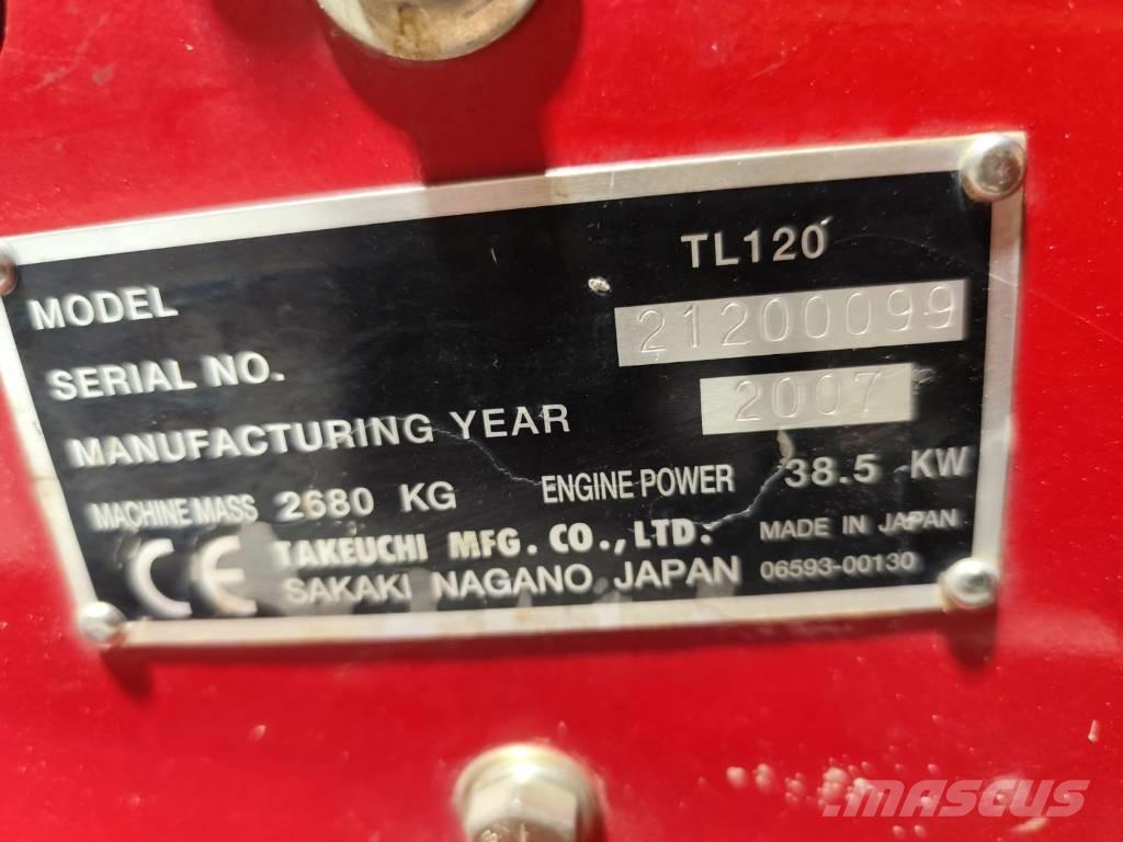 Takeuchi TL120 Mini Pale Gommate