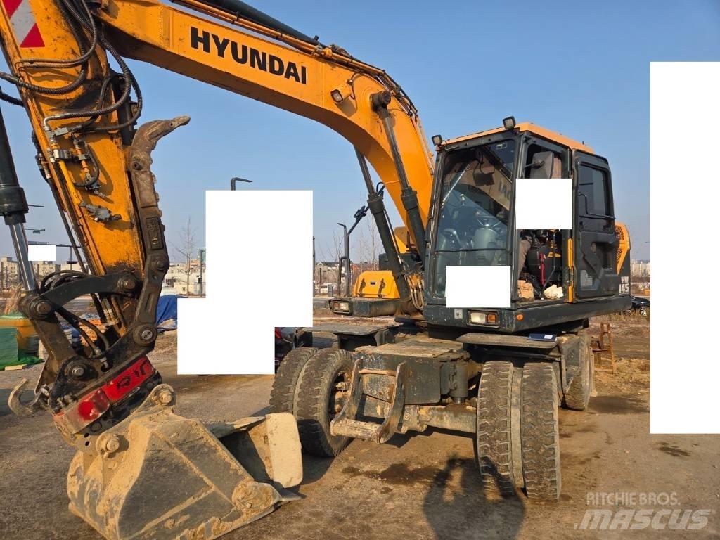 Hyundai HW 145 Escavatori gommati