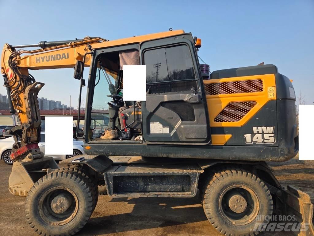 Hyundai HW 145 Escavatori gommati