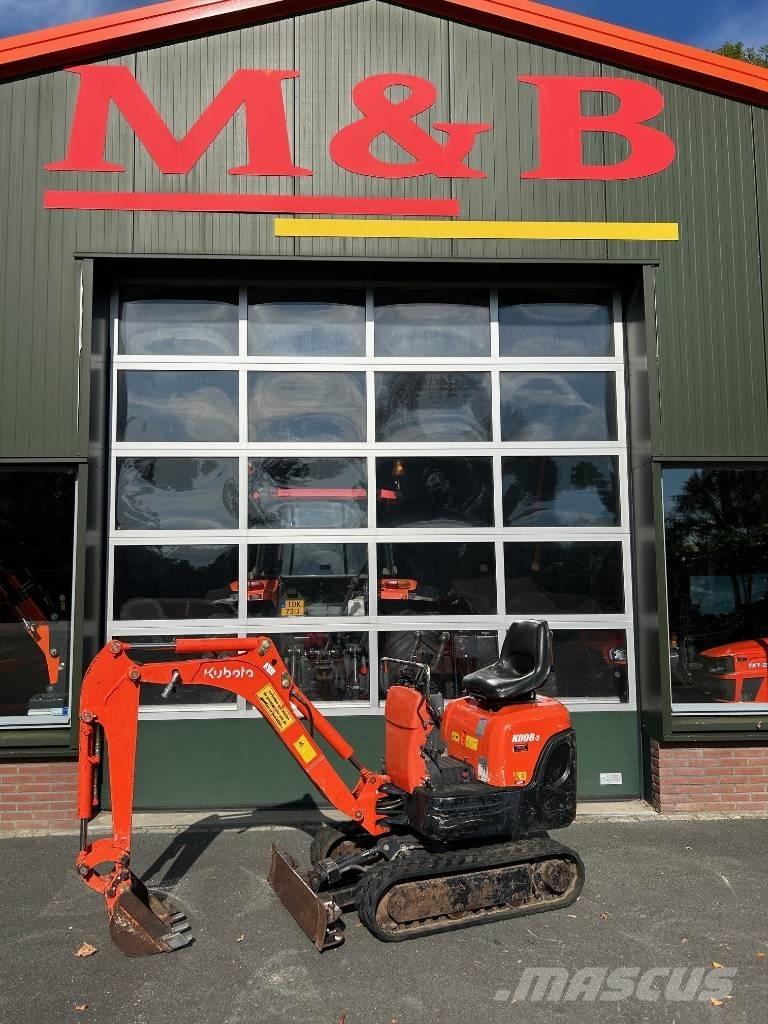 Kubota K 008-3 Miniescavatori