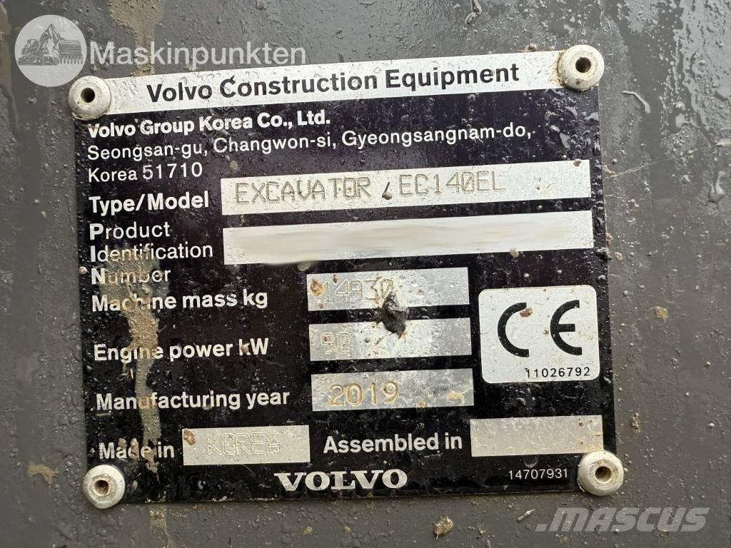 Volvo EC 140 EL Escavatori cingolati