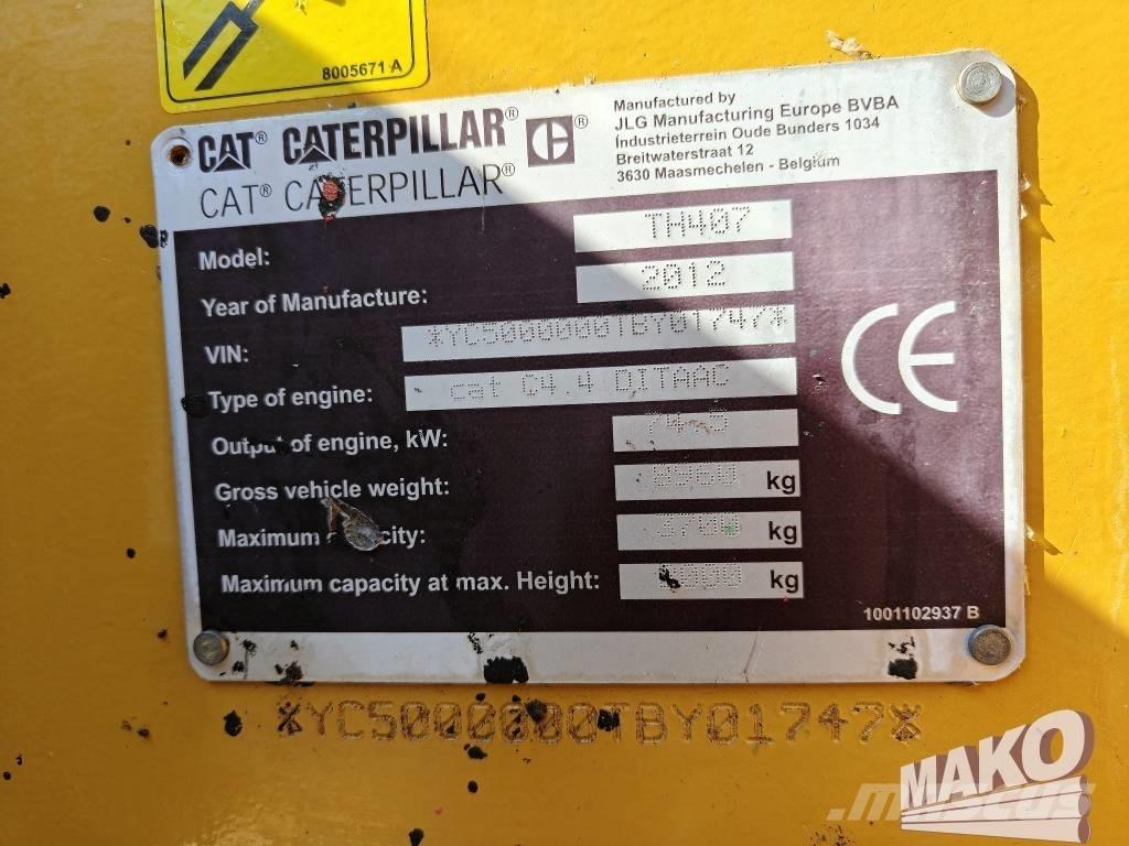 CAT TH 407 Sollevatori telescopici
