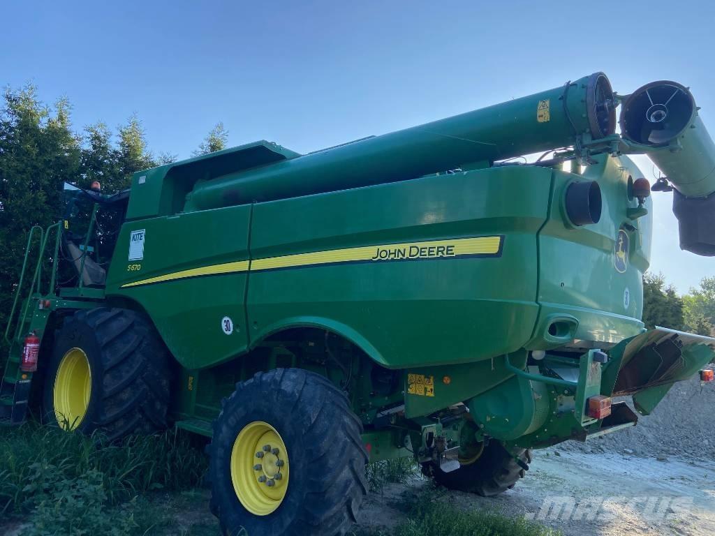 John Deere S 670 i Mietitrebbiatrici