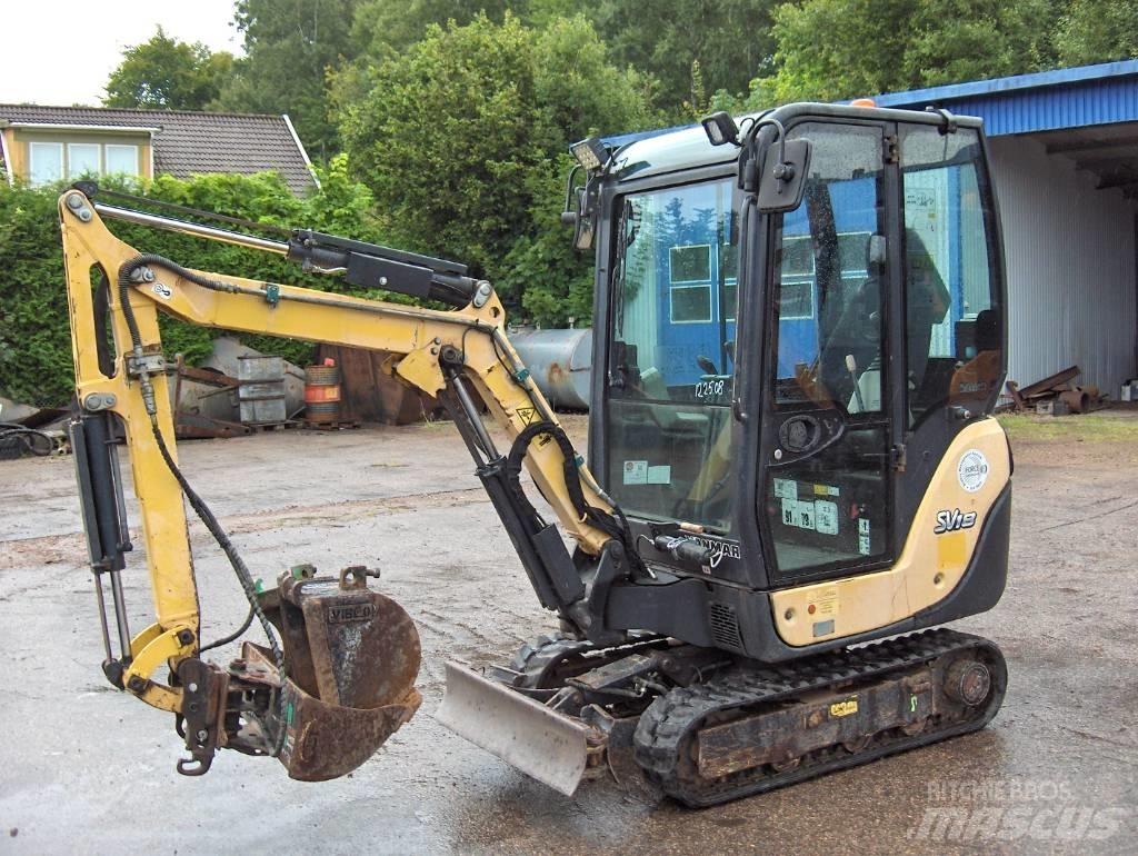 Yanmar SV 18 Miniescavatori