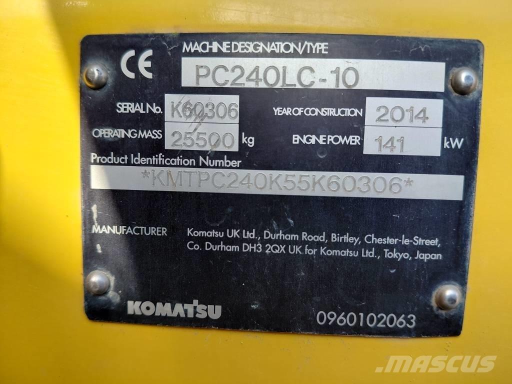 Komatsu PC 240 LC-10 Escavatori cingolati