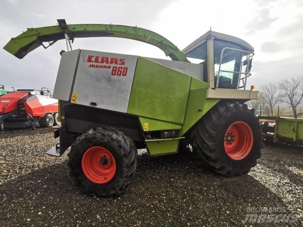 CLAAS Jaguar 860 Trince semoventi