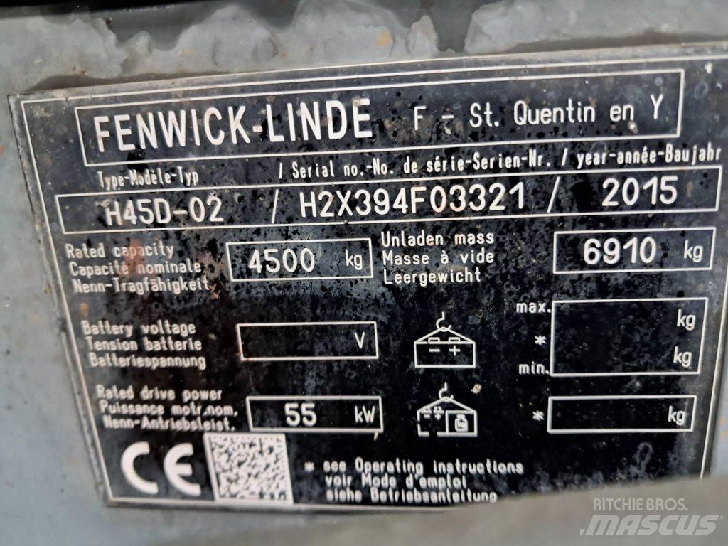 Linde H45D-02 Carrelli elevatori diesel