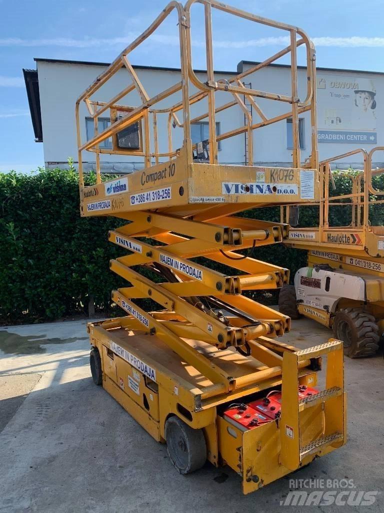 Haulotte Compact 10 Piattaforme a pantografo