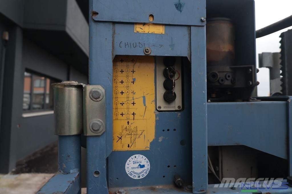 Geda 1500Z/ZP Piattaforme cingolate, Piattaforme a ragno e Montacarichi