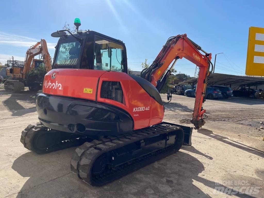 Kubota KX 080-4 Escavatori medi 7t - 12t