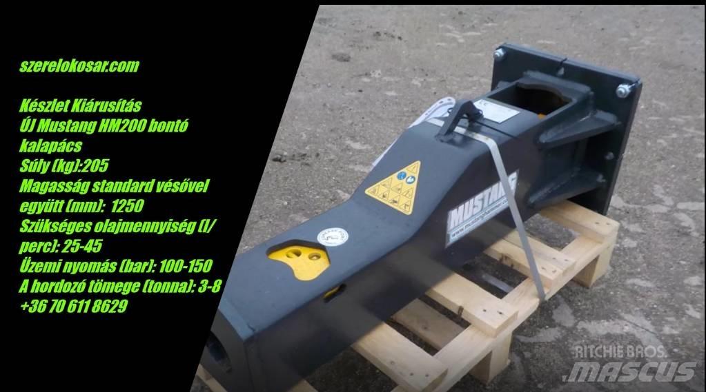 Hammer mustang hm200 Martelli - frantumatori