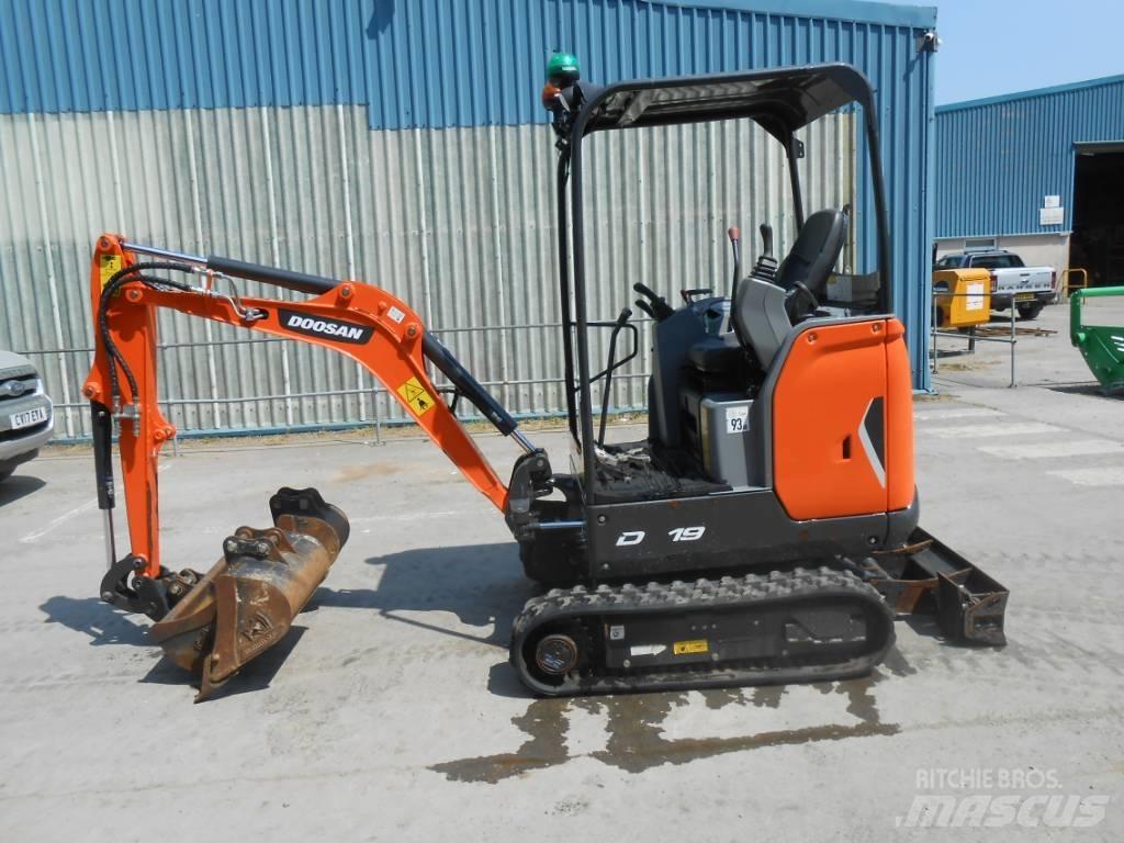 Doosan DX 19 Miniescavatori