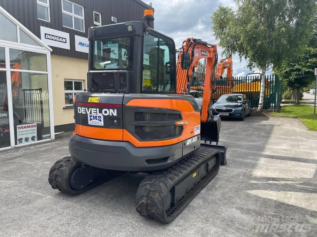 Develon DX 63-7 Miniescavatori