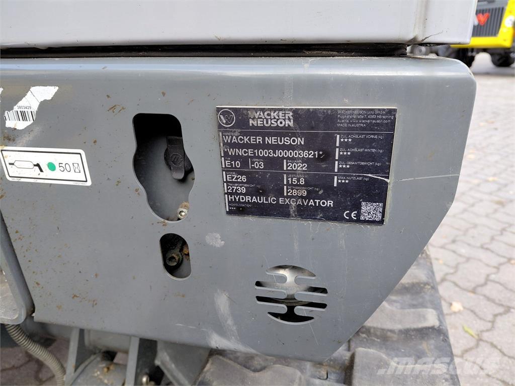 Wacker Neuson EZ26 Escavatori cingolati