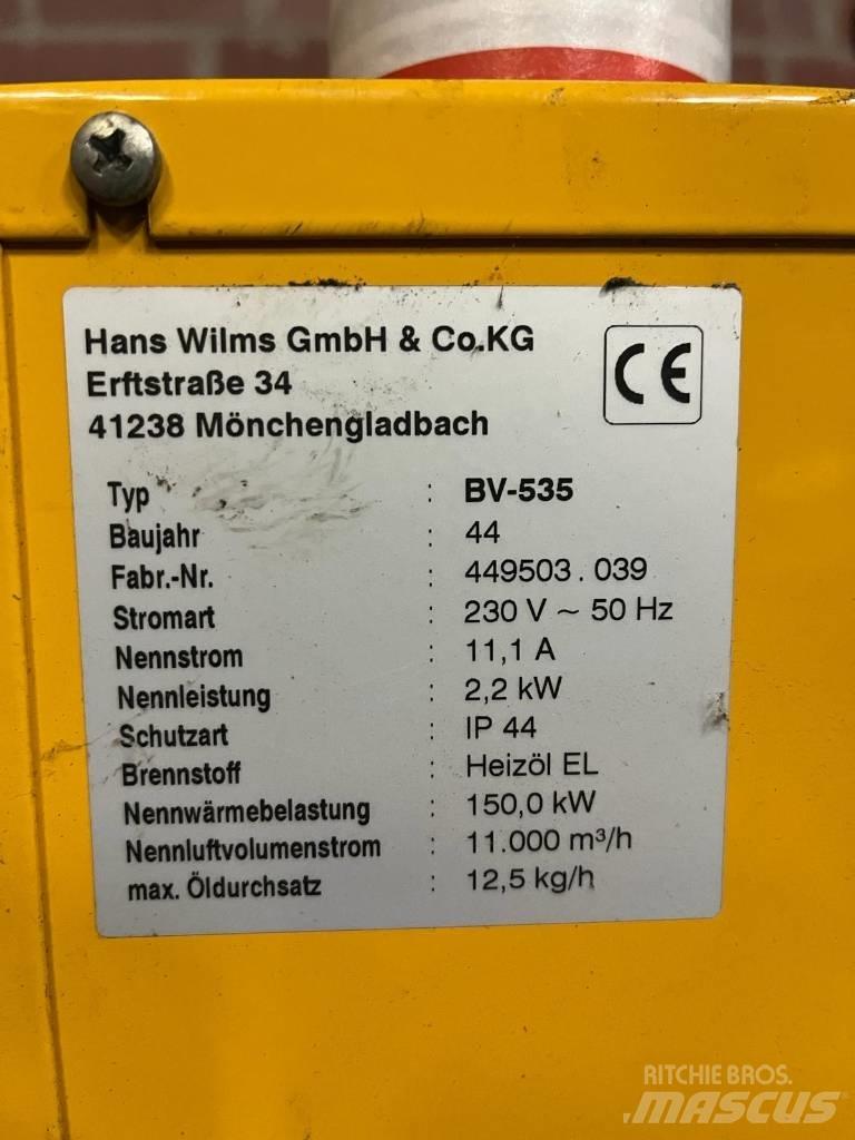 Wilms BV 535 Dispositivi di riscaldamento / scongelamento