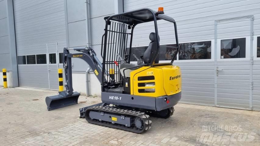 Eurotrac HE 18 Miniescavatori