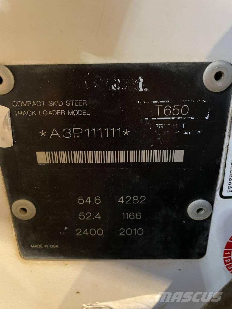 Bobcat T 650 Pale cingolate