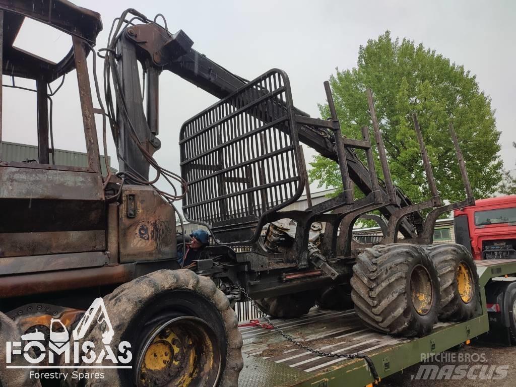 Timberjack 810B Telaio e sospensioni