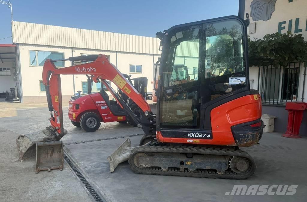 Kubota KX 027-4 Miniescavatori